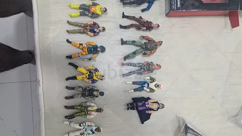 Collection of 15 Assorted GI JOE Action Figures - Mixed Conditions