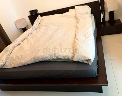 Bed set with mattress - good condition