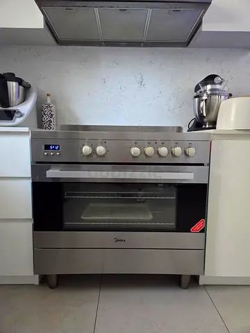 Midea Freestanding Electric Cooker – 90cm | Stainless Steel