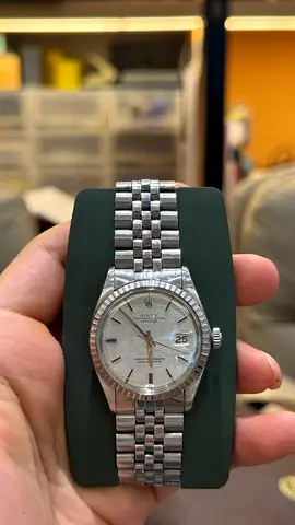Rolex Datejust Linen Dial 1973 with Papers
