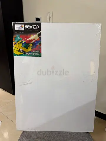 Brustro Brand New Stretched Artist Canvas 18”x24” (Wrapped)