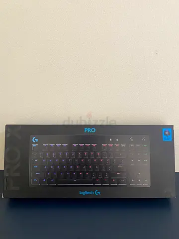 Logitech G Pro Mechanical Wired Gaming Keyboard (Clicky - Blue Switches)