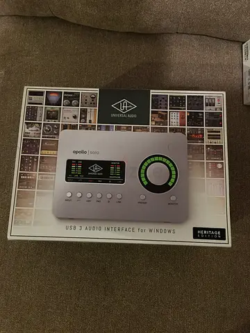 Universal Audio Apollo Solo USB Heritage Edition perfect condition