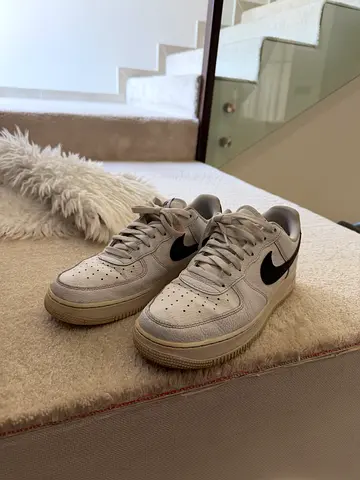 Used Nike Air Force 1 Low White Sneakers - Size 44 US 10