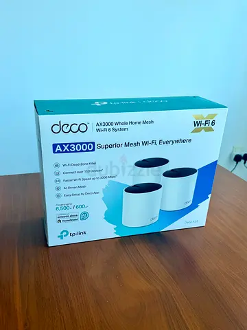 TP-Link Deco AX3000 Whole Home Mesh Wi‑Fi 6 System (3-pack)