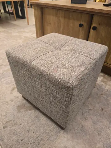Stools - 3 small grey color stool