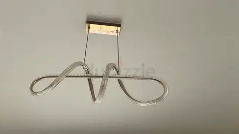 Modern LED Loop Pendant Light - Decorative Ceiling Fixture