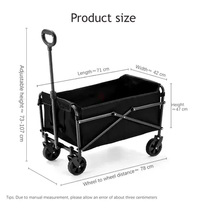 Foldable Outdoor Camping Wagon