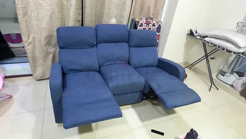 Danube 3-Seater Recliner Sofa - Good Condition