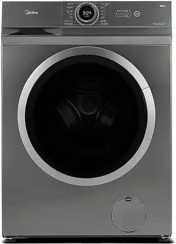 Midea 7KG Front Load Washing Machine with BLDC Inverter Motor, 1400 RPM, 15 Programs, Fully Automati