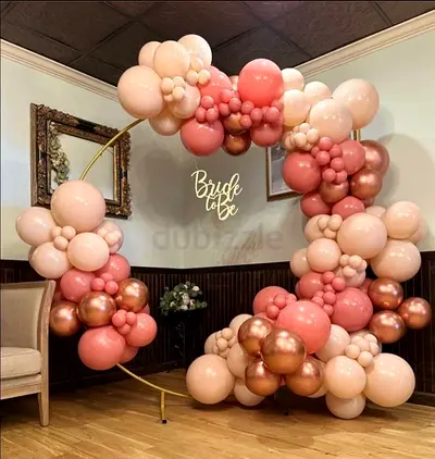 Balloons decorations services Available