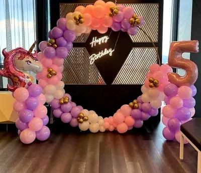 Balloons decorations services Available
