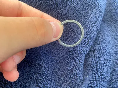 Simple thin ring never used