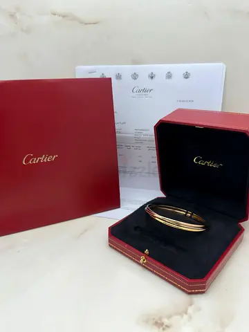 Authentic Cartier Trinity Bracelet Size 18