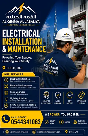 ⚡ Dubai Electrician | Electrical Installation  Maintenance 24/7