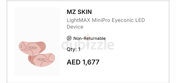 MZ Skin LightMAX MiniPro Eyeconic LED Device