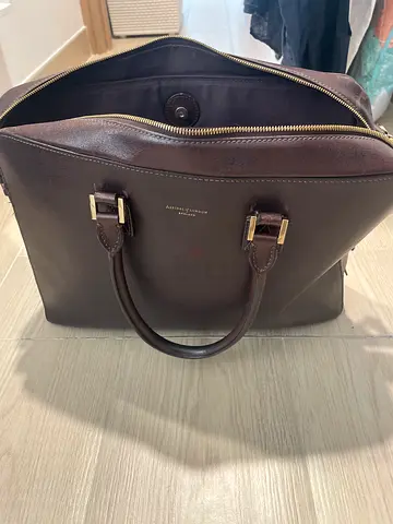 Aspinal of London Mount St Briefcase Brown