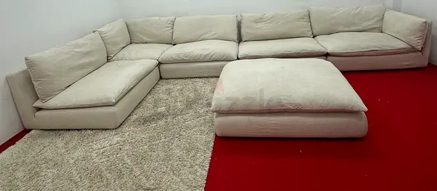 Perfect condition cratebarrel modular sofa