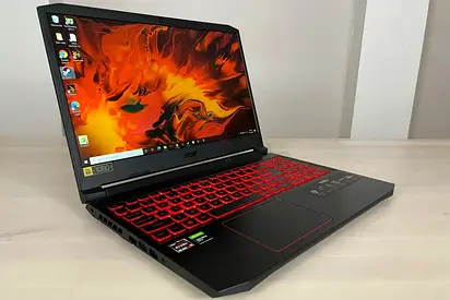 Acer Nitro 5 Gaming Laptop - GTX 1650 -Ryzen 5, Red Backlit Keyboard, Good Condition (upgraded)