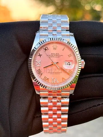 Rolex DateJust 36mm pink dial