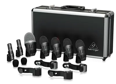 Behringer BC1500 7-Piece Drum Microphone Set for Studio and Live Applications - Brand New