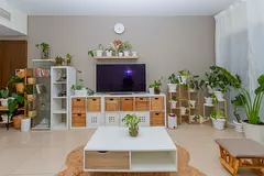 Master Bedroom in a 2BHK with Sea View