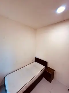 Partition room with big window amazing view