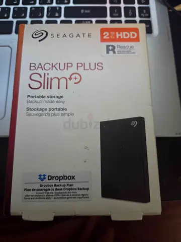 Seagate HDD - 2 TB External Hard Disk Drive - Brand New - Box Piece - Free Delivery in Dubai