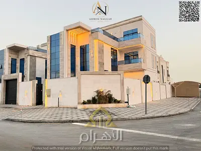 Luxury corner villa for sale in Al-Haliyo 2 – Consists of 6 bedrooms, three floors with a roof terr