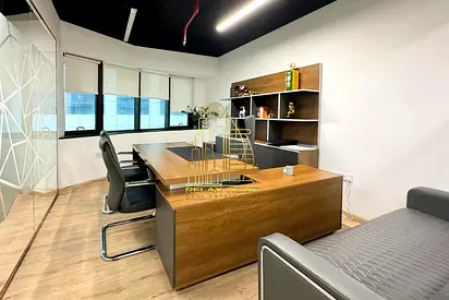 Furnished Office | Chiller Free | Top Quality | Premium Area