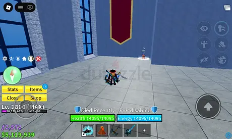 Blox fruits stacked account for sale