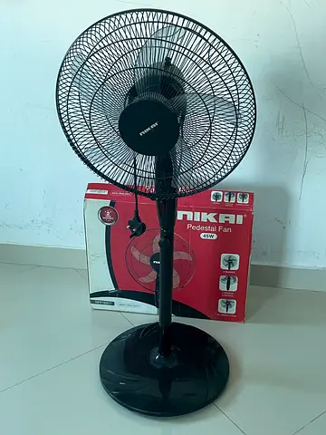 Nikai 45W Pedestal Fan - Good Working Condition
