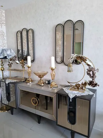 Classifieds: Modern Dining Table with Mirrored Console Sideboard ...