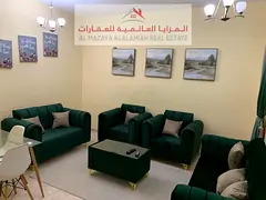 For rent monthly - fully furnished one-bedroom apartment and living room with hotel furniture - Shar