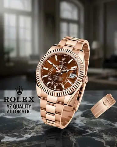 Rolex sky dweller automatic watch