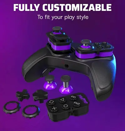 Victrix Pro BFG Customizable PS4/PS5 Style Wireless Controller with Interchangeable Caps