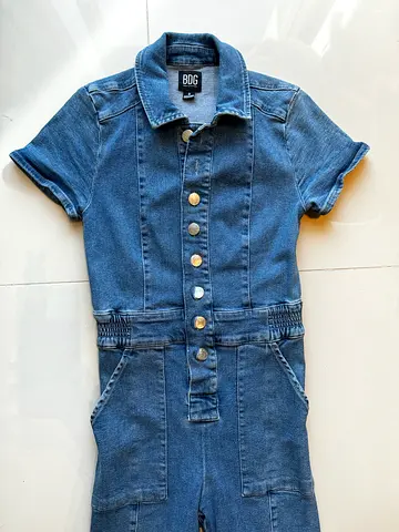 URBAN OUTFITTERS DENIM JUMPSUIT