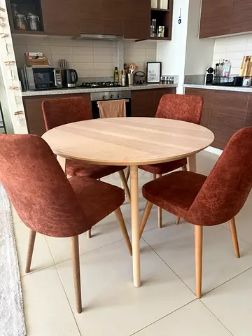 Dining room table and chairs