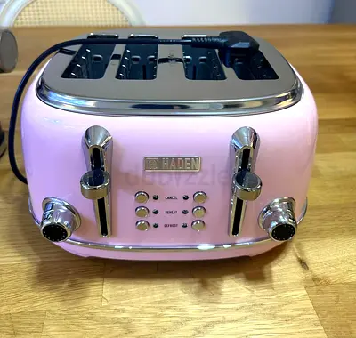 Haden 4-Slice Pink Toaster - excellent Working Condition
