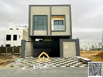 A luxurious villa with a modern design and super deluxe finishing, located in the Al-Haliyo 2 area