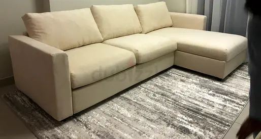 Amazing condition IKEA vimle beige color sofabed with storage