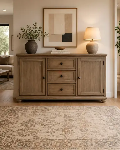 Sideboards  Buffet with 3 drawers