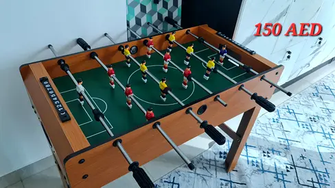 Used Wooden Foosball Table - Good Condition