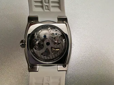 Police Skeletor Automatic Watch (Model JR00059) – Great Condition