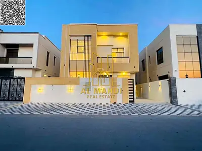 فيلا فاخرة 5 غرف ماستر في الياسمين – عجمان | شامل الرسوم والماء والكهرباء والتكييف | 10% مقدم