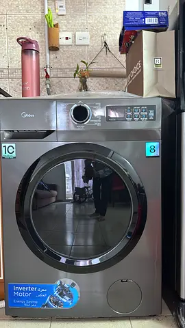 Used Midea Front Load Washing Machine - Good Condition