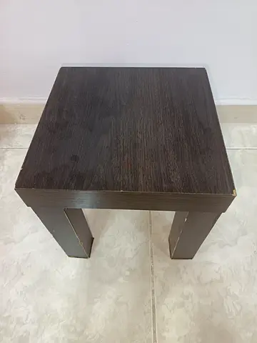 Small Dark Brown Side Table