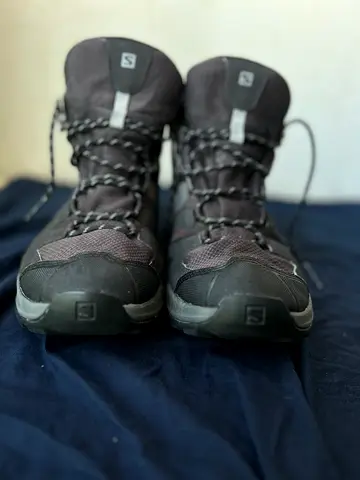Shoes Salomon X Radiant Mid GTX . Hiking and camping and all day used could be… size 45 . 11