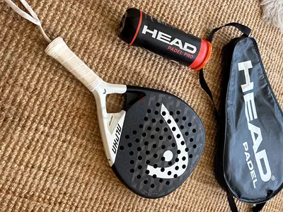 Head Padel Racket Alpha — Light Used, Good Condition
