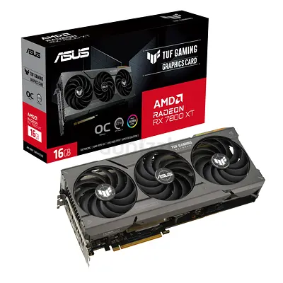 Gaming AMD Radeon RX 7800 XT 16GB - Triple Fan GPU - used for my laptop in eGPU enclosure